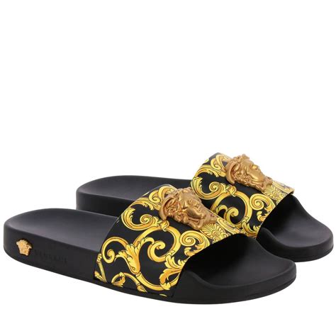 versace chanclas|versace platform sandals.